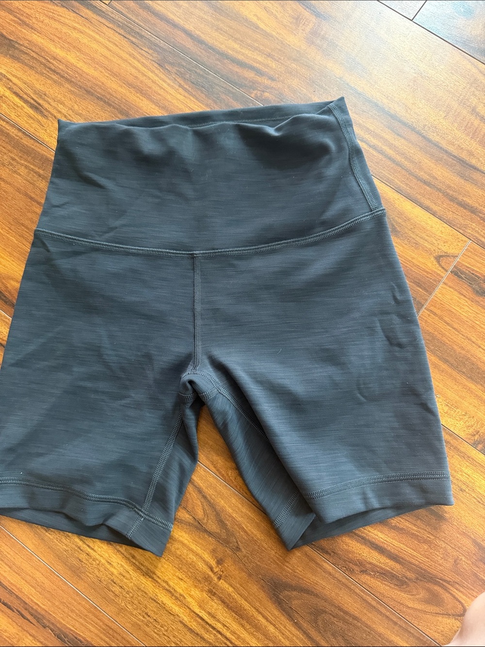 lululemon gray Wunder train High-Rise Shorts
